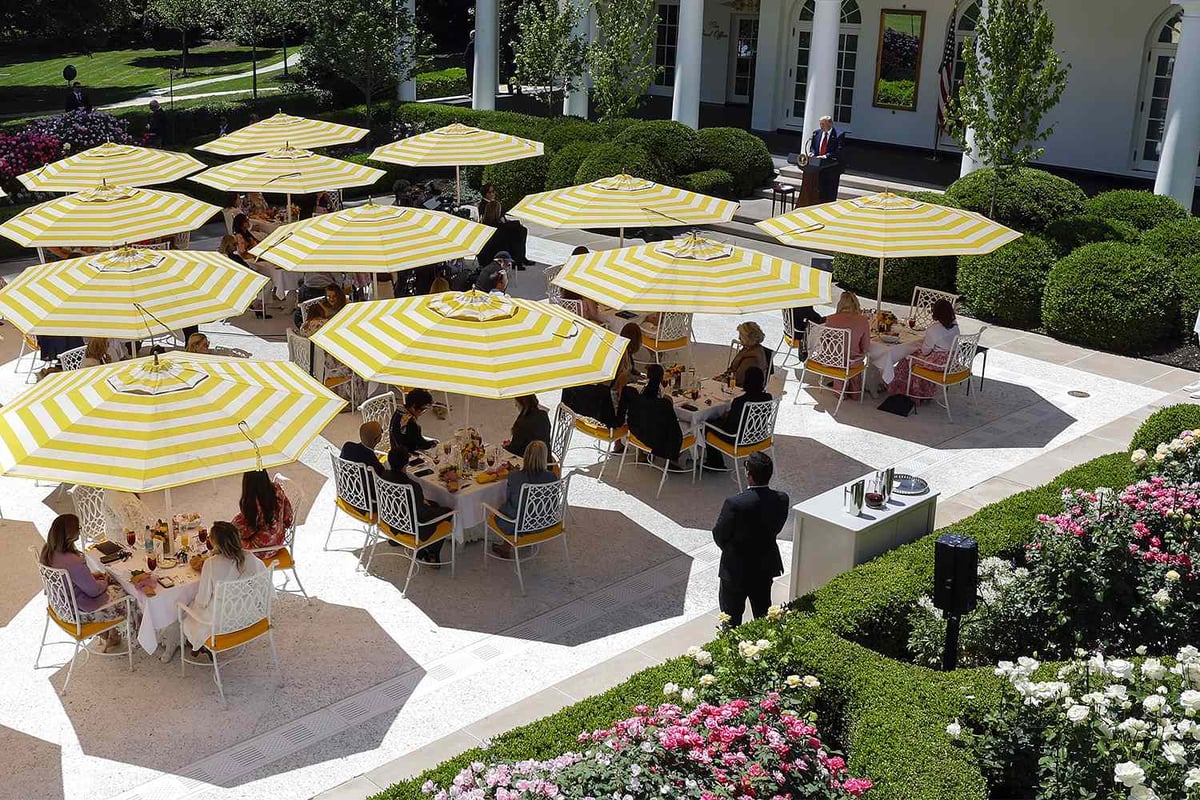 Inside Trump's Rose Garden Renovation Timeline