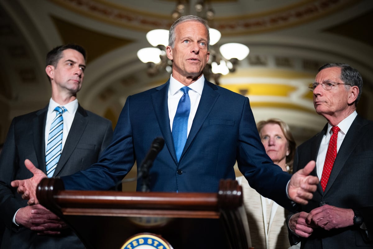 Inside John Thune’s Arithmetic on Federal Spending and Legislative Strategy