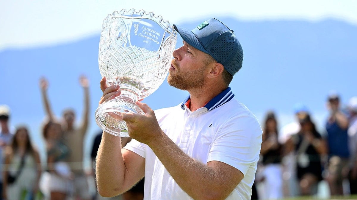 American Century Championship Stars Shine on Golf Course