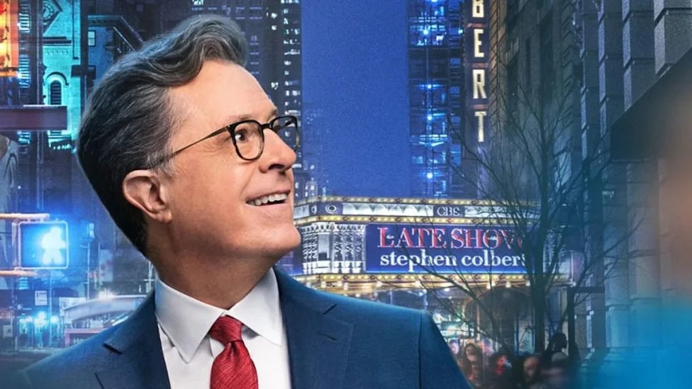 Stephen Colbert's Late Show Sign Finds New Home