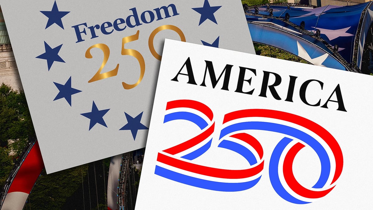 America’s 250th Birthday Gets Dueling Logos