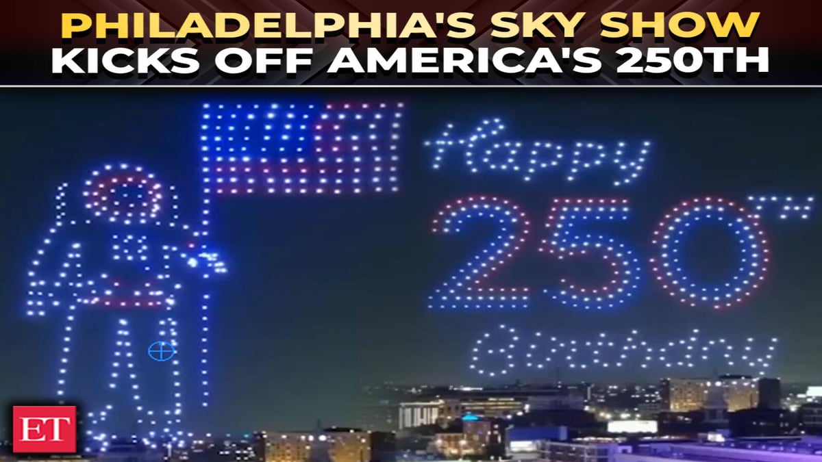 Philadelphia Kicks Off America's 250th With Drone Show