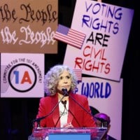 Jane Fonda Calls Out First Amendment Violations At Star-Studded Event