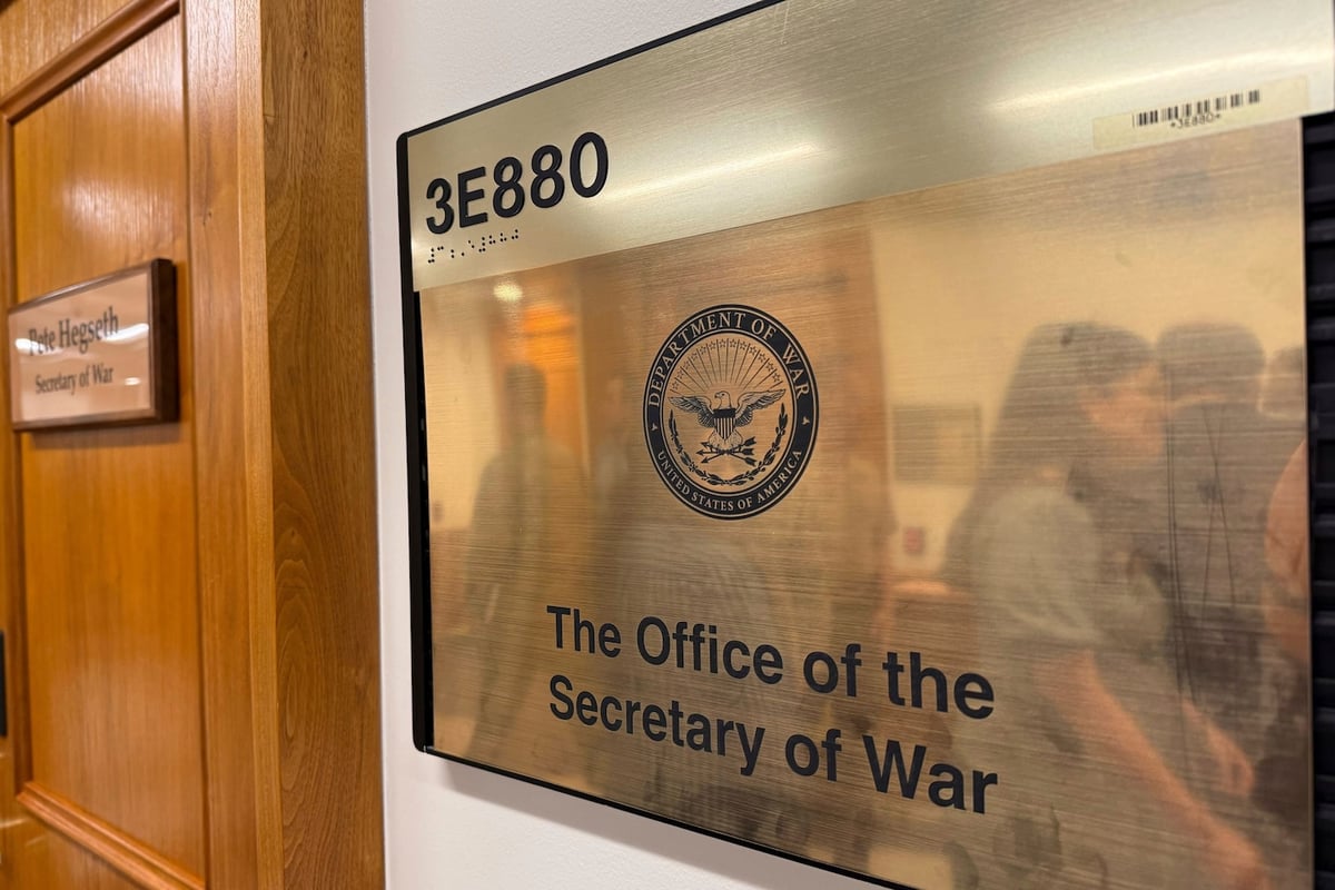 GOP Lawmakers Move To Rename Defense Department As War