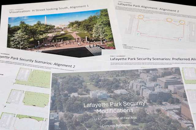 Federal Panel Reviews Enhanced White House Security Plan