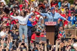 AOC Campaigns in Michigan - Boosting Allies and Her Own Profile