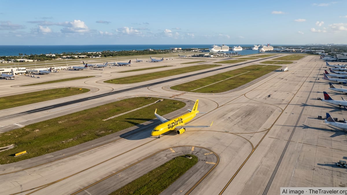 Spirit Airlines Restructures Fleet to Protect Key Tourism Hubs
