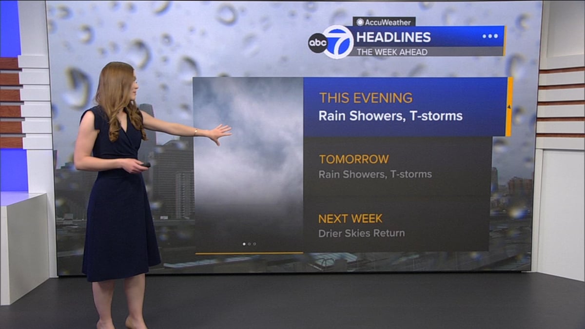 Showers, Thunderstorms Tonight; Gusty Winds Overnight