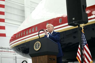 Trump Takes Flight on Qatar-Gifted Air Force One
