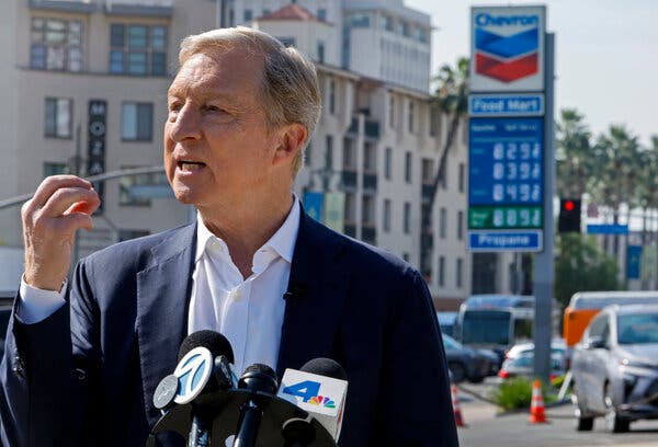 Tom Steyer Pitches New Climate Message to California Voters