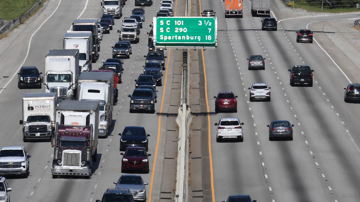 80 MPH Road Rage Chase Jams I-385