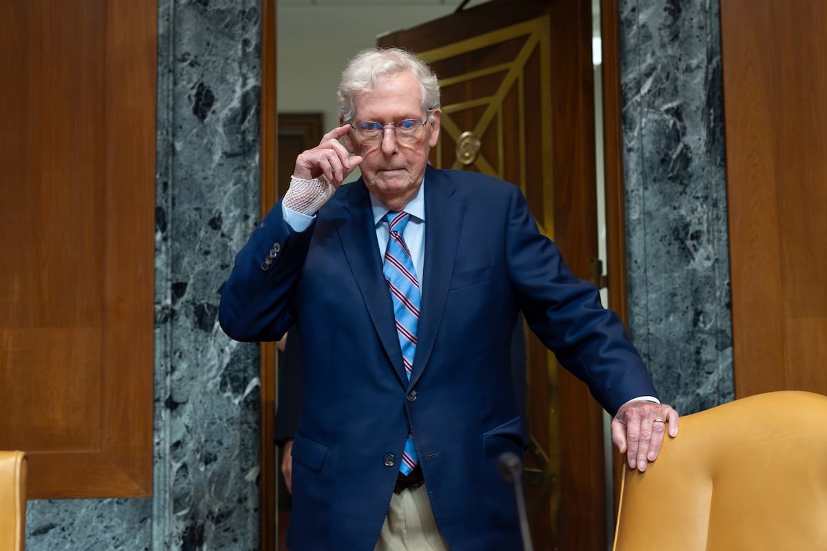 McConnell's Absence Creates Senate Gridlock on War Funding