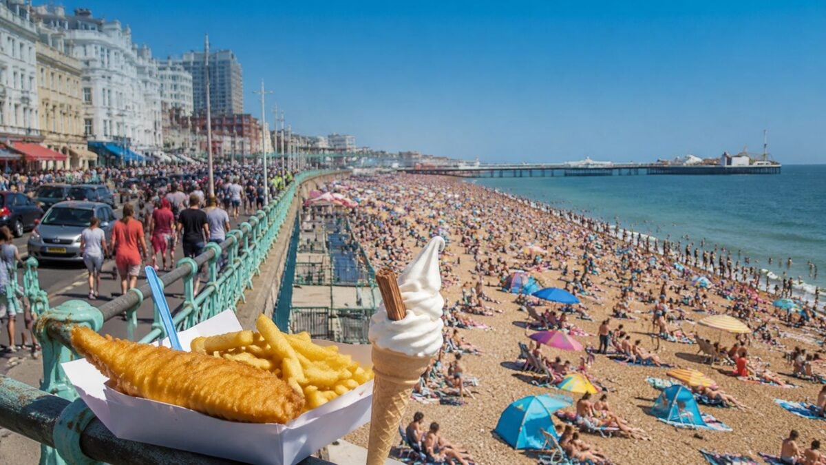 Brighton Beach Days Get Pricier as UK Seaside Costs Surge