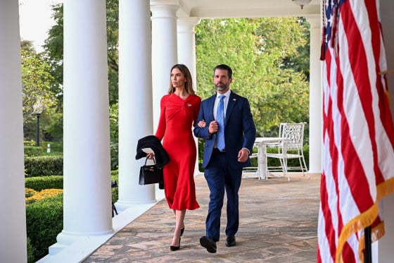 Donald Trump Jr. Marries Bettina Anderson In Florida