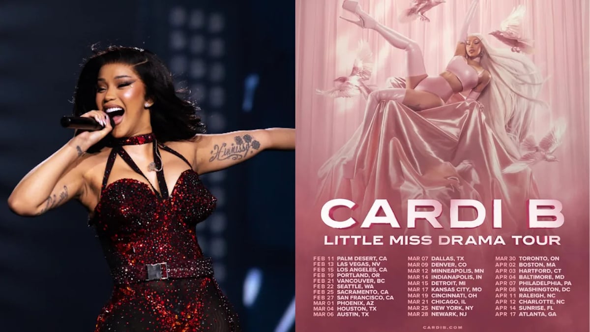 Cardi B's 'Little Miss Drama' Marks First Arena Tour