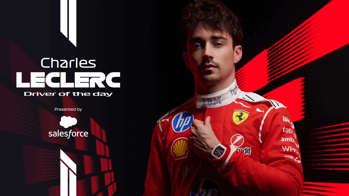 Leclerc Wins Silverstone, Earns Driver of the Day
