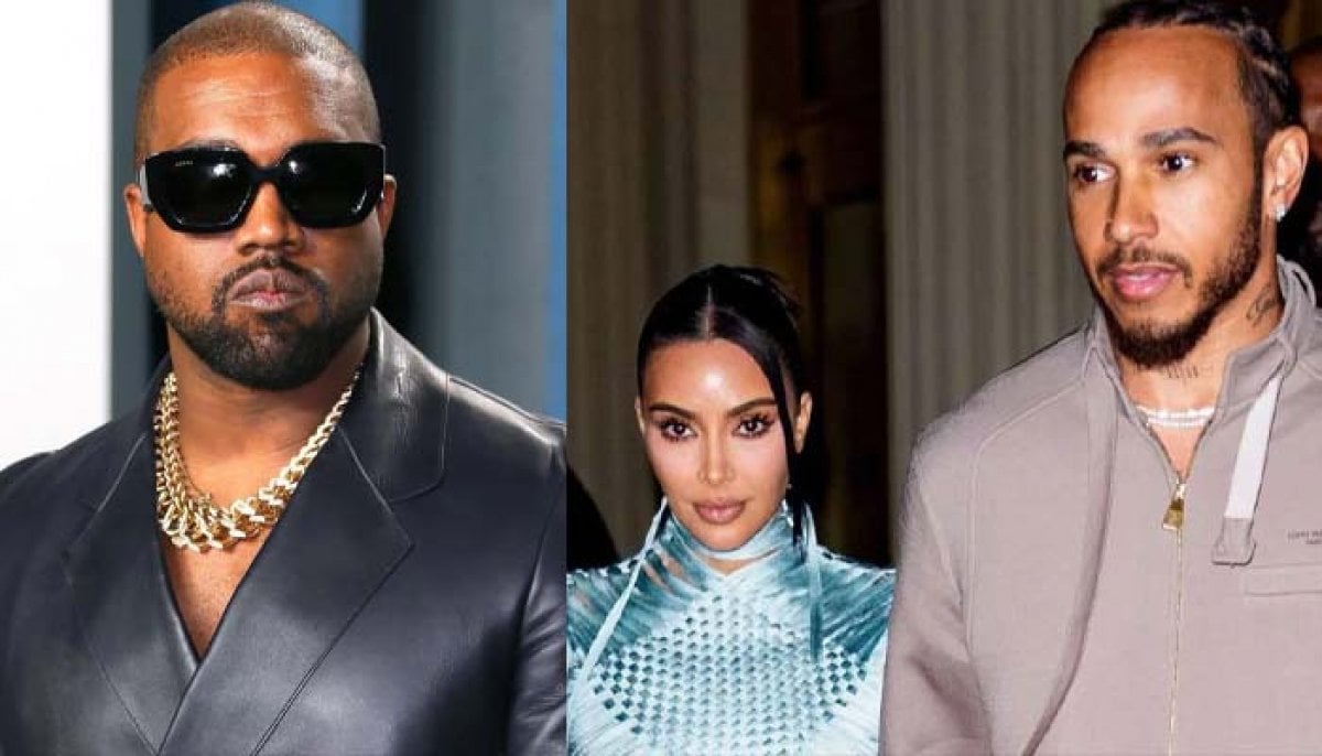 Kanye West, Kim Kardashian, and Lewis Hamilton Romance Sparks Buzz