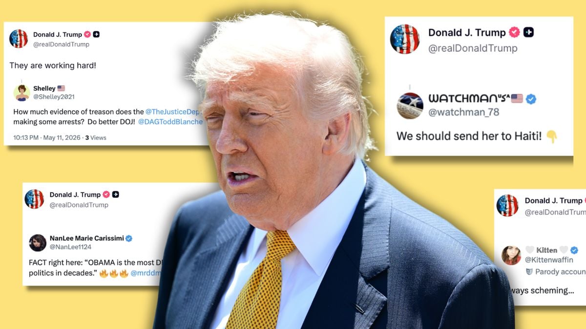 Trump Fires Off 55 Truth Social Posts in 3 Hours