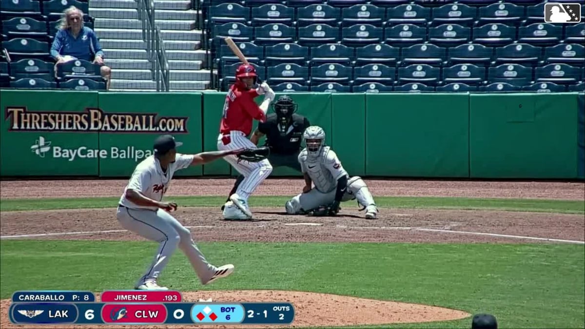 Jan Caraballo Flips the Play and Scores on Manolfi Jimenez