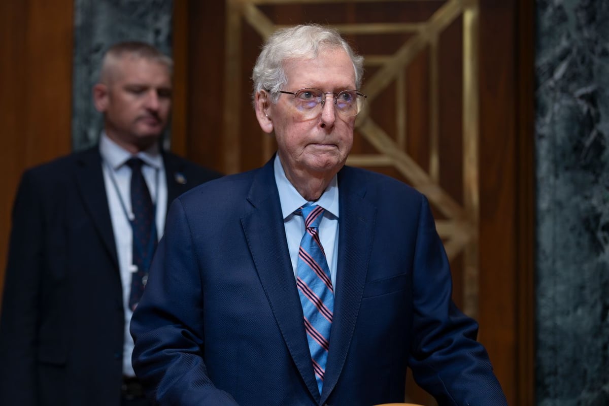 McConnell Hospitalized - Lawmakers Watch Veteran GOP Leader