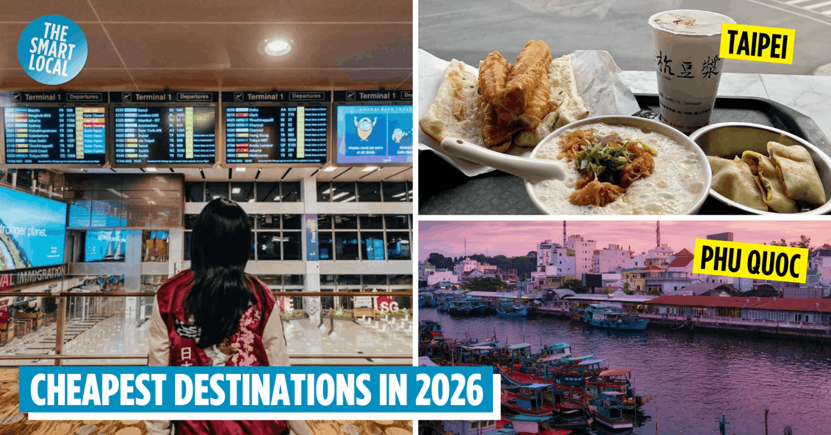 10 Cheapest Flights for Singaporeans on a Budget