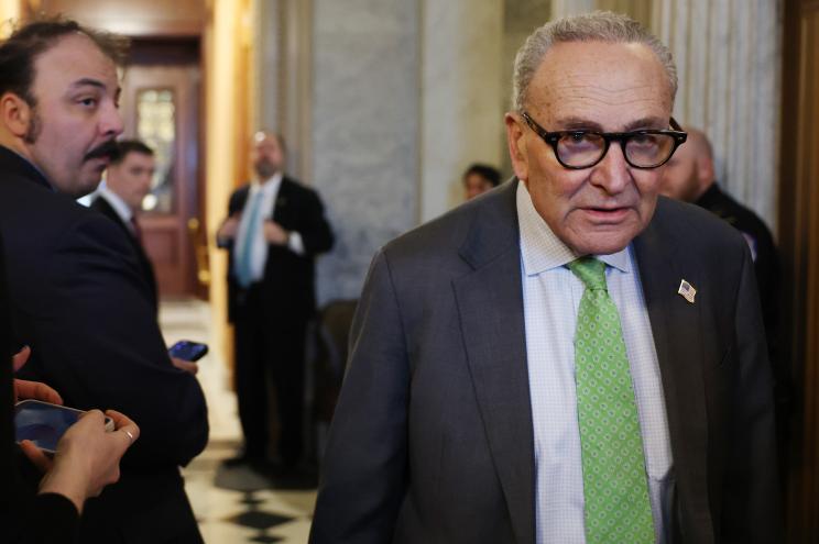 Schumer's Shutdown Threat Grows Riskier Daily