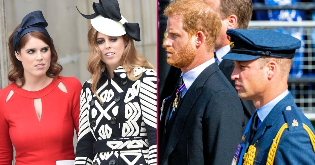 Bizarre Reason Beatrice and Eugenie Banned from Talking to William, Harry