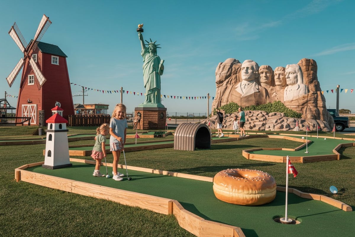 Sky Pirates of Mermaid Bay - Pigeon Forge's Epic Mini-Golf Adventure