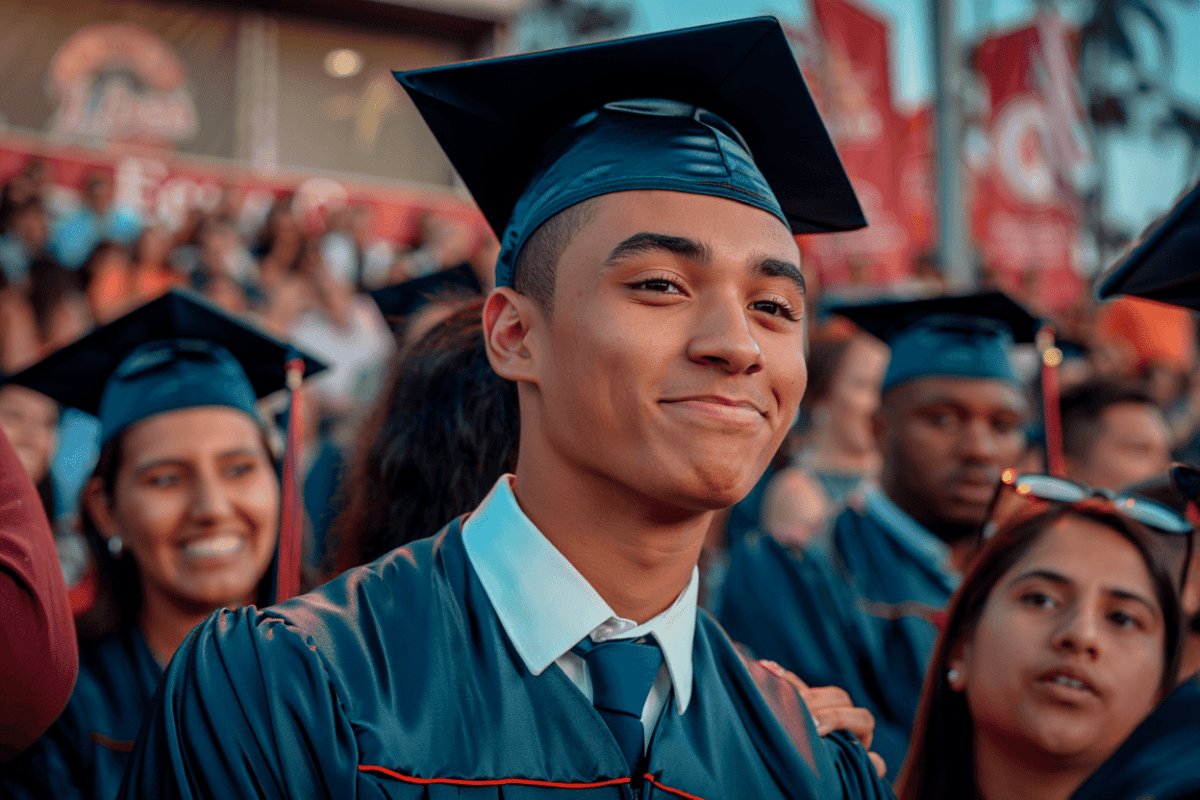 Emme Lopez Debuts New Identity As Oskar At Graduation