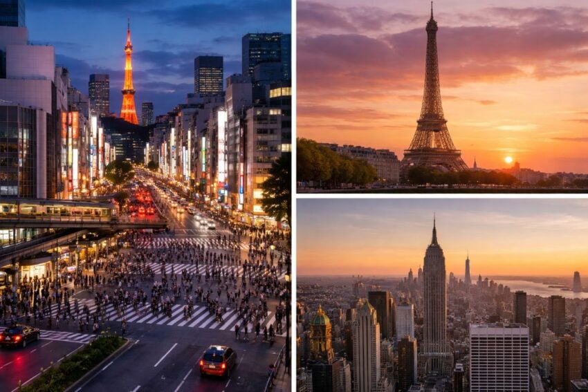 Tokyo Leads 2026's Top Global Travel Cities