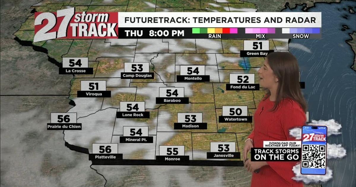 Breezy Friday Precedes Weekend Warmup