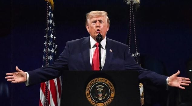 Trump Declares America Will Never Be Communist