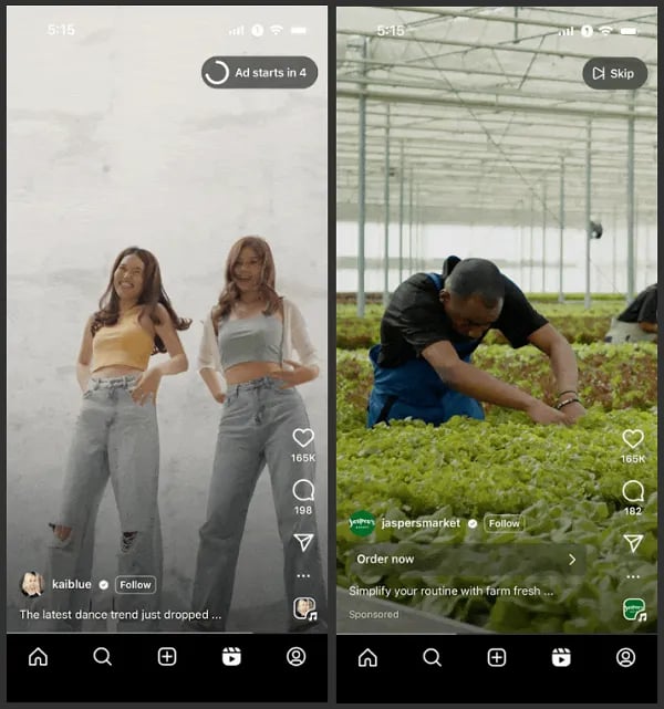 Instagram Rolls Out Reels Post View Ads to All Advertisers