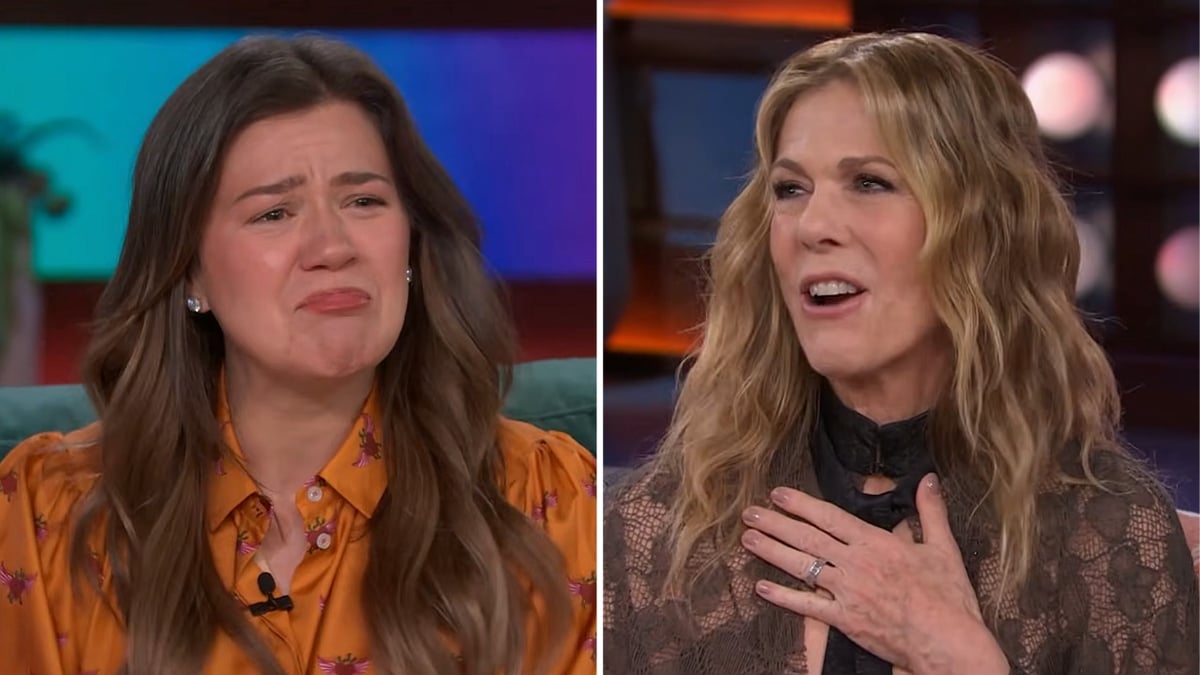 Kelly Clarkson Gets Emotional as Rita Wilson Honors Her Talk Show