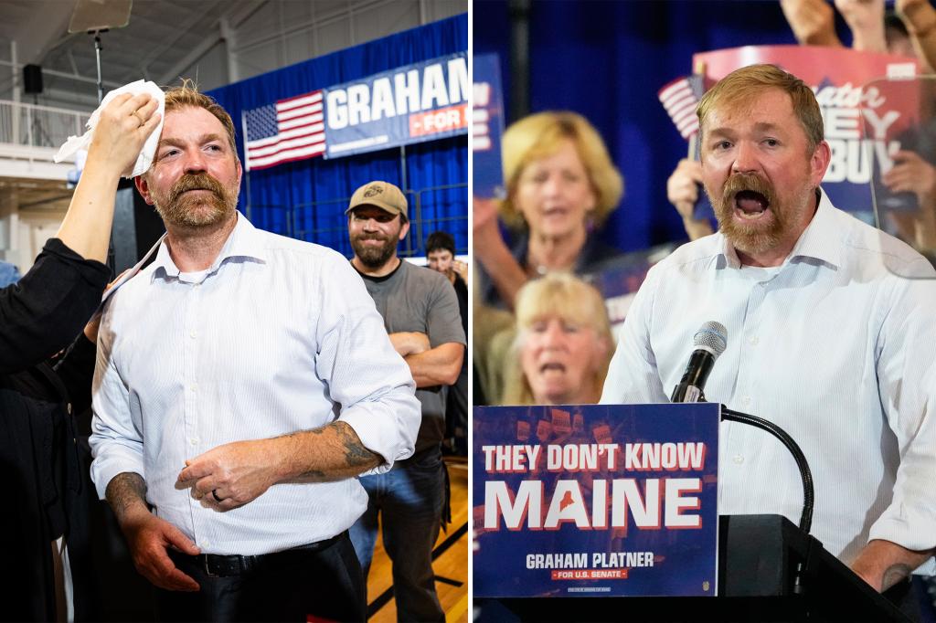 Maine Democrats Eye Exit Strategy for Troubled Senate Candidate