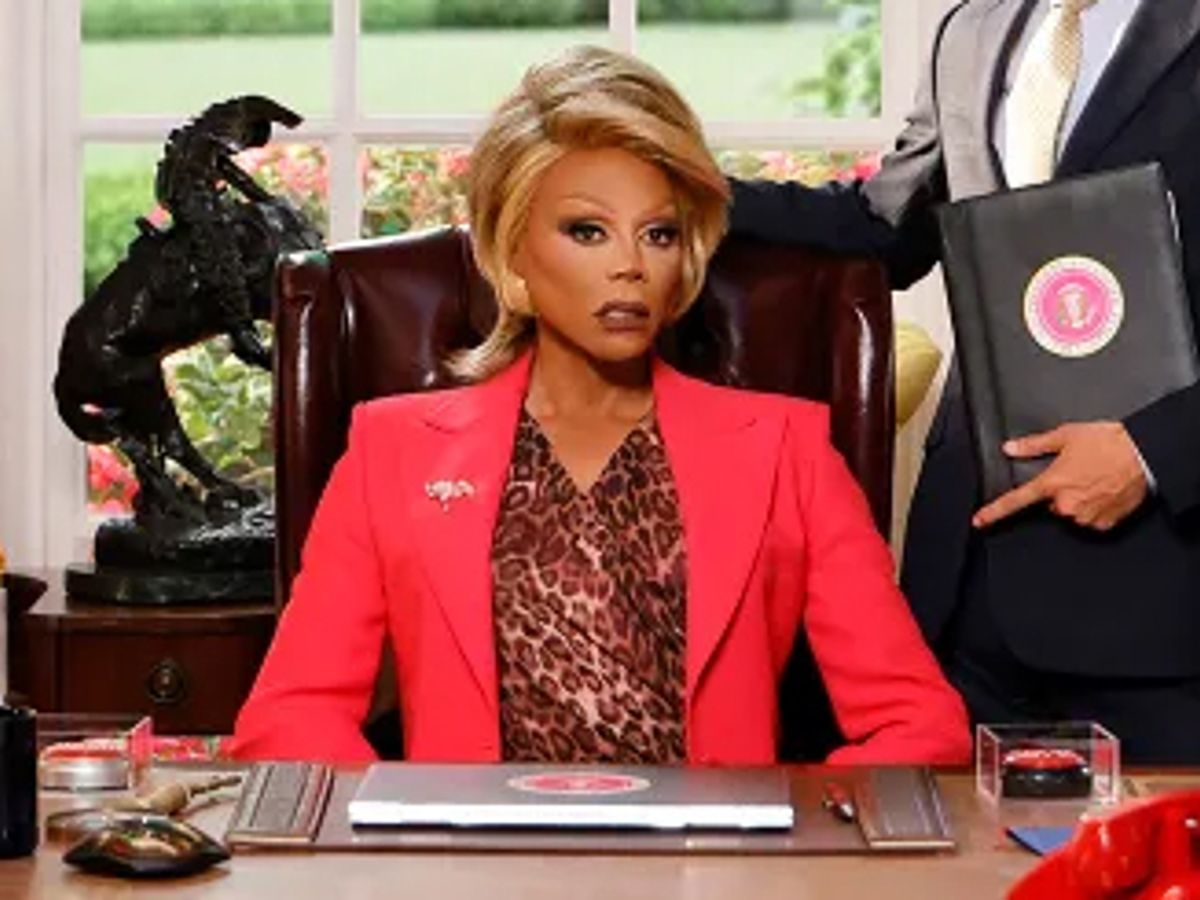 RuPaul Turns a Disaster Spoof Into Drag Gold in Stop! That! Train!