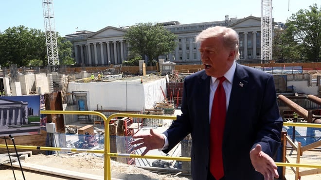 Trump Brags About White House Ballroom Construction