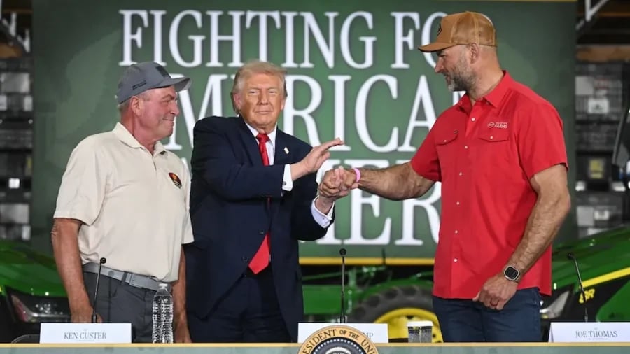 Trump Touts Farm Wins At Wisconsin Roundtable