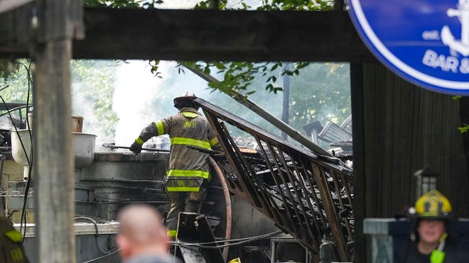 Fire Ravages Cheers at Choto Waterfront Hangout