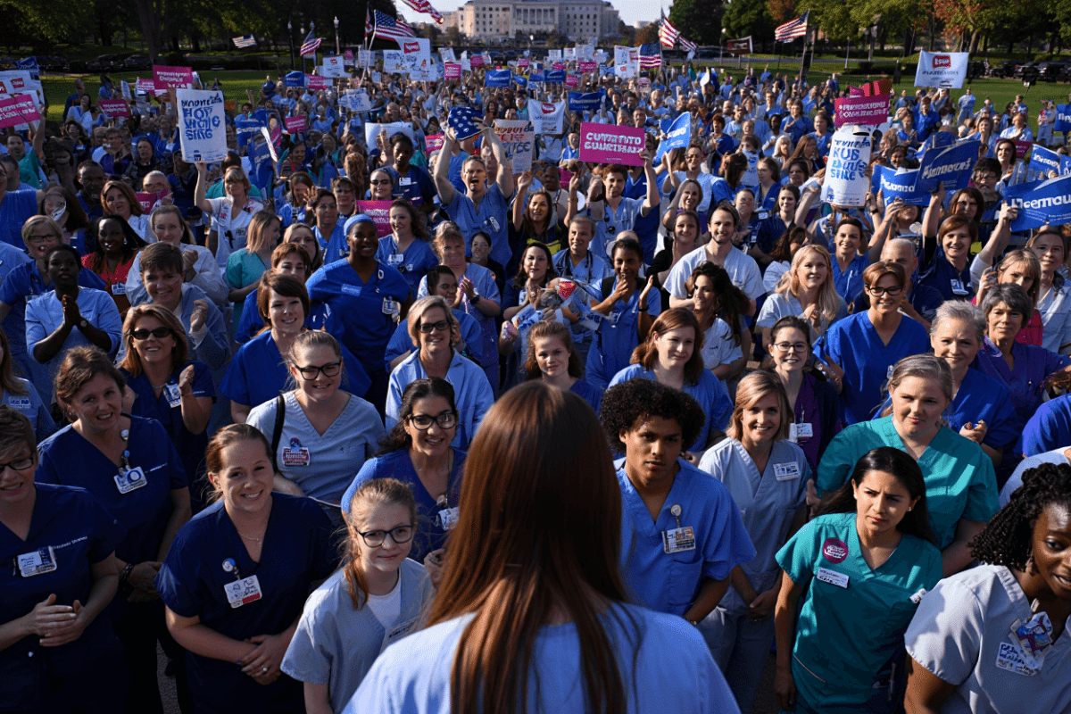 Noah Wyle Speaks Up For Healthcare Workers At Capitol Hill Rally