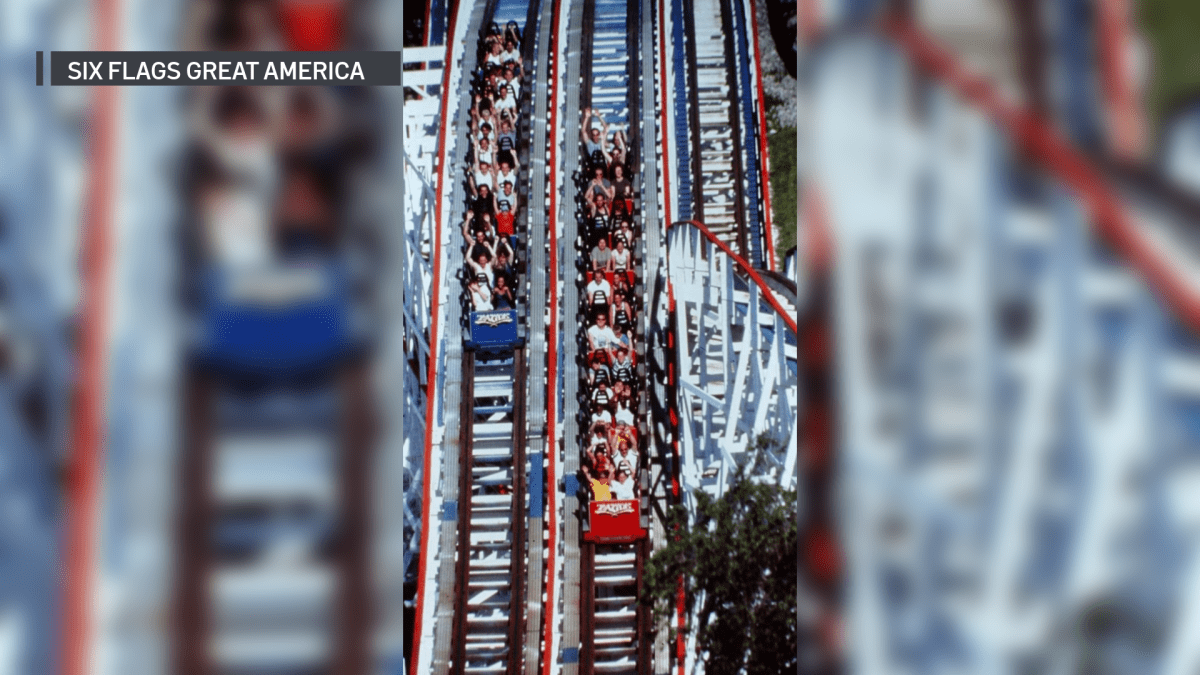 Six Flags Great America Brings Back Classic Coaster