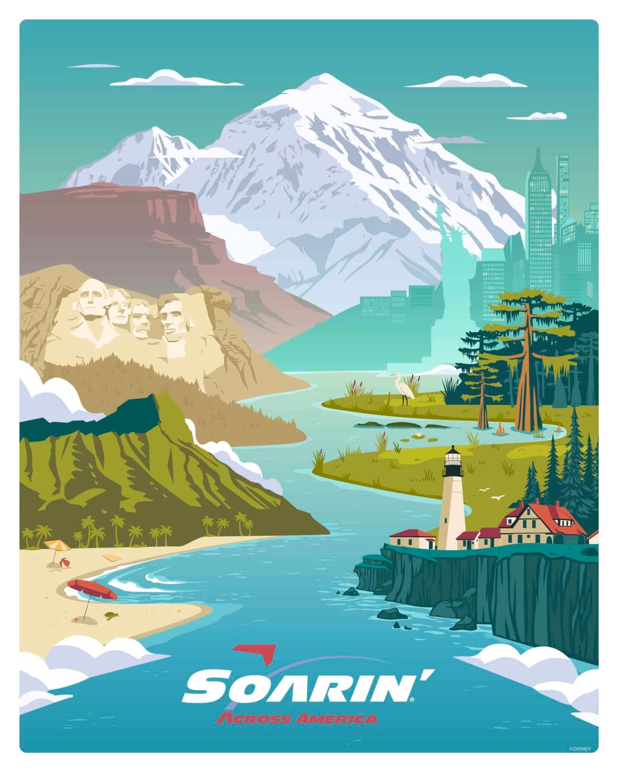 Disney Adds New Destinations to Soarin' Across America