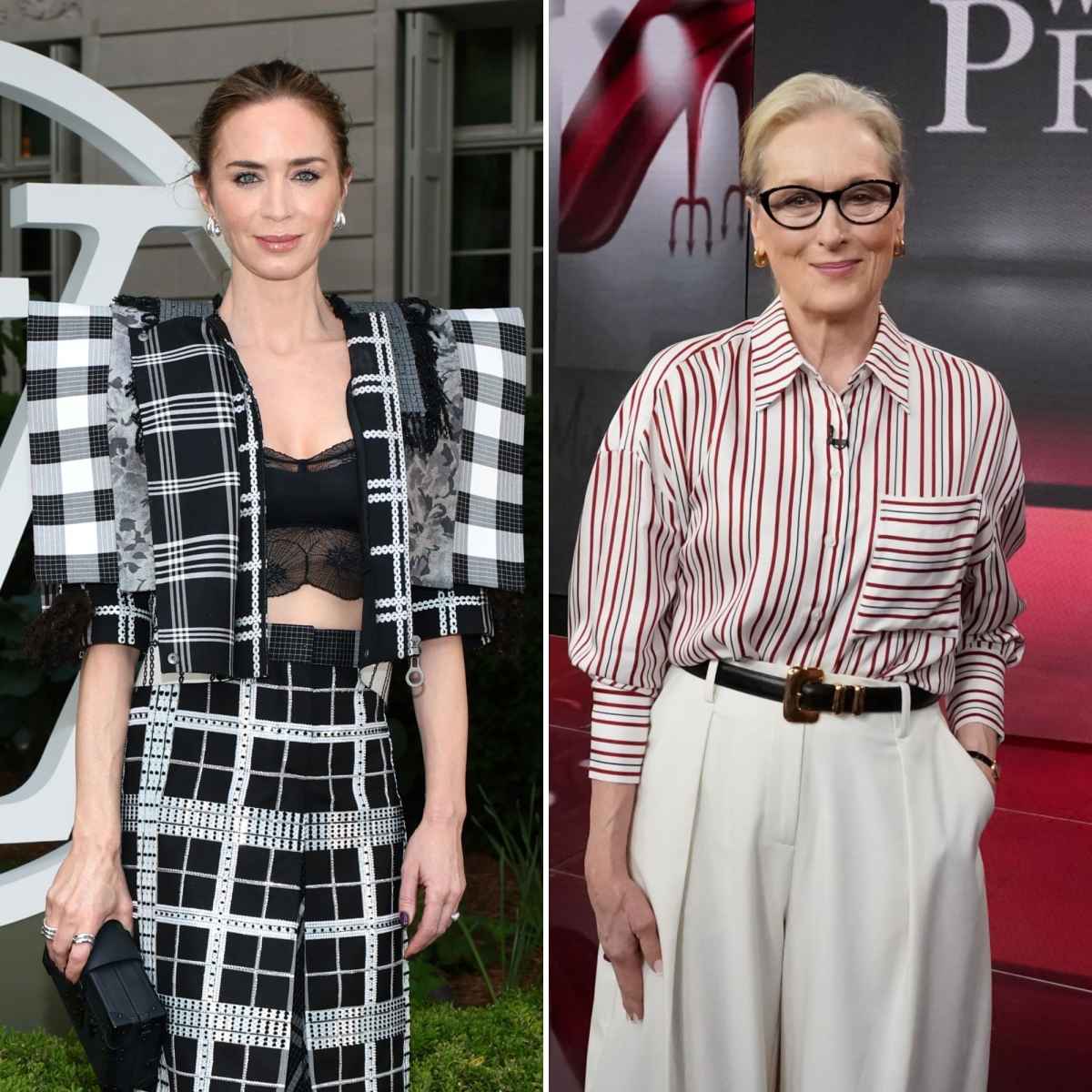 Emily Blunt Says Meryl Streep Danced to Mamma Mia at Her Wedding