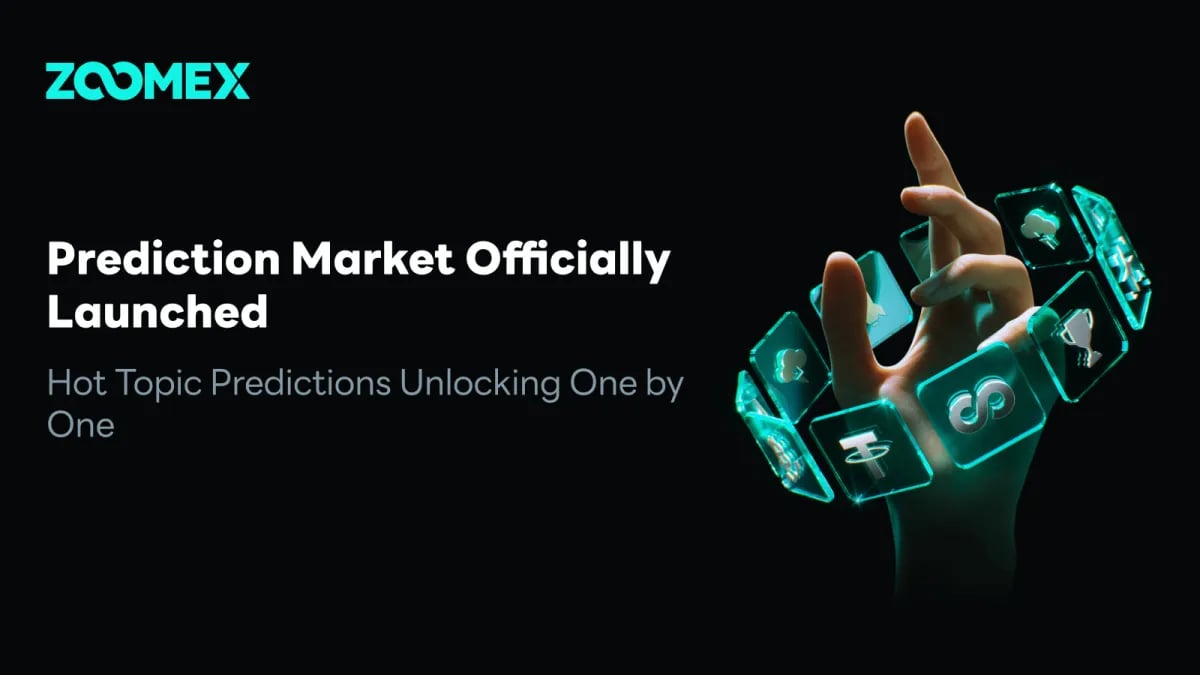 Zoomex Launches Crypto Prediction Market for Global Events