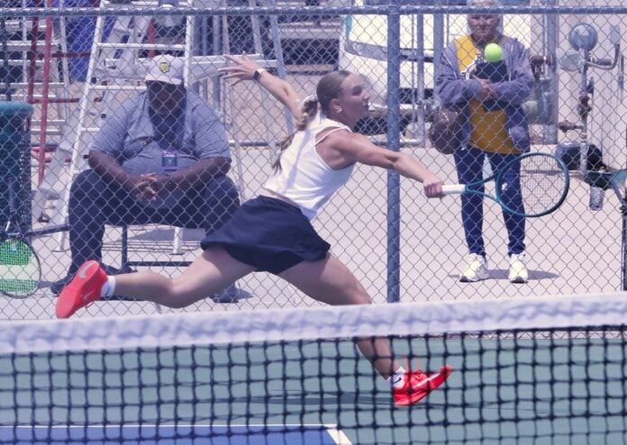 Tiger Tennis Exits State Tourney in Early Round