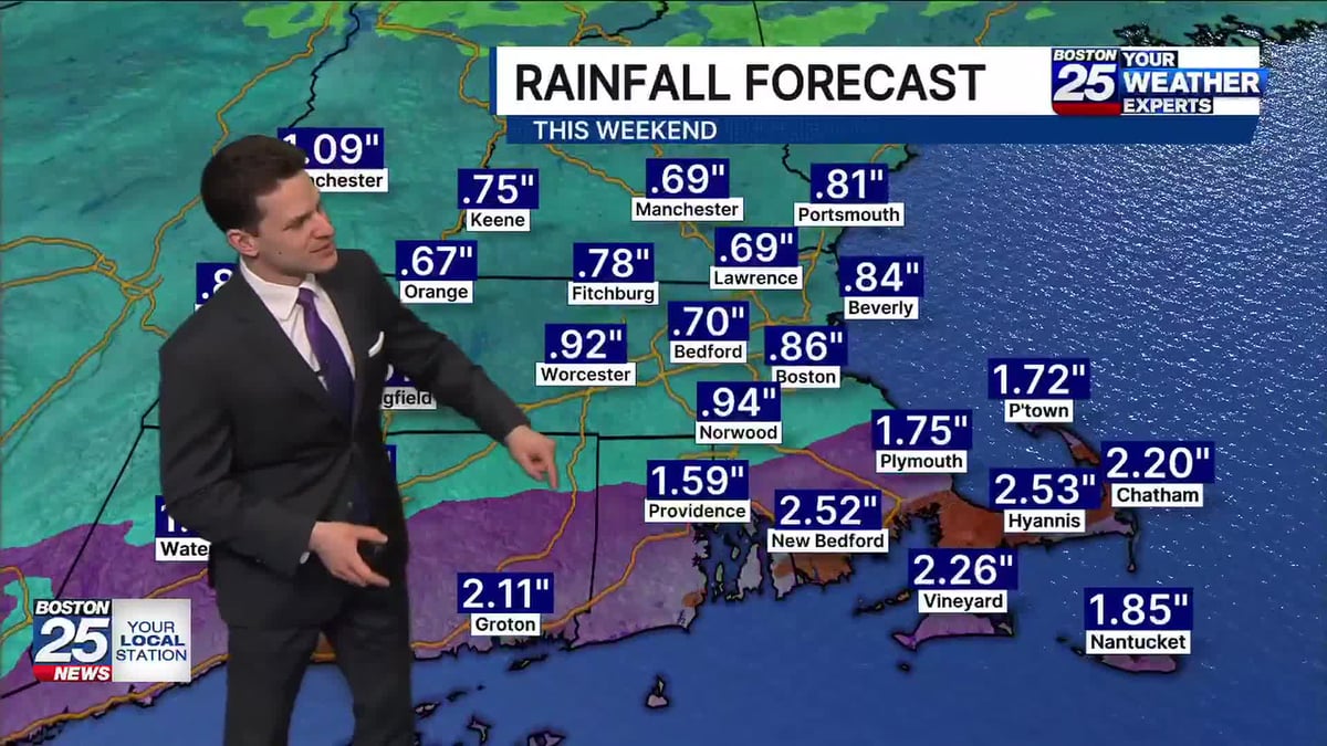 Cloudy Saturday Before Rain Moves In Sunday