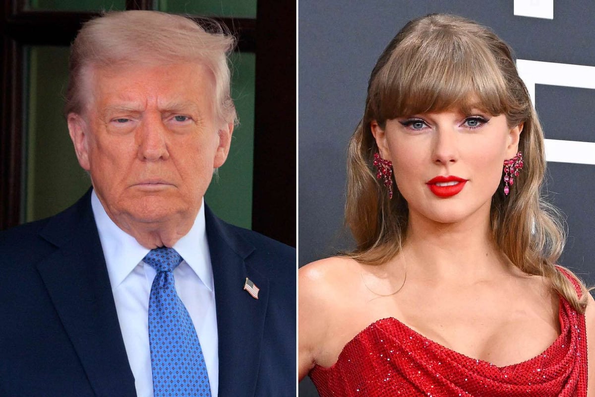 Trump Trolls Taylor Swift With 'America's Eras Tour' Posts During Wedding Weekend