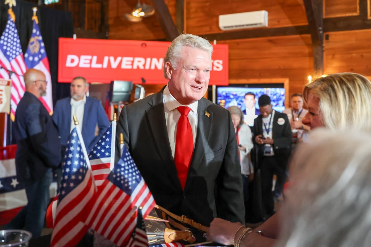 Trump-Backed Georgia Candidates Split in GOP Runoffs