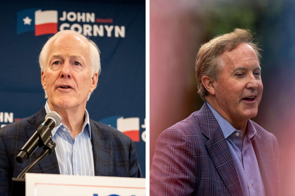 Cornyn And Paxton Hit The Road In Final Texas GOP Runoff Push