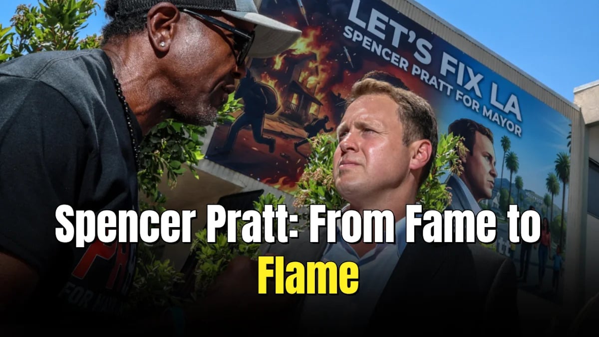 Spencer Pratt Is Out of the L.A. Mayor Race